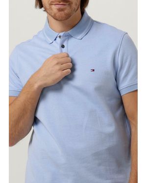 Tommy Hilfiger Polo-Shirt Pretwist Mouline Tipped Polo Herren - Blau