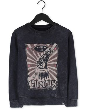 Rellix Pullover Crewneck Circus Mädchen - Schwarz