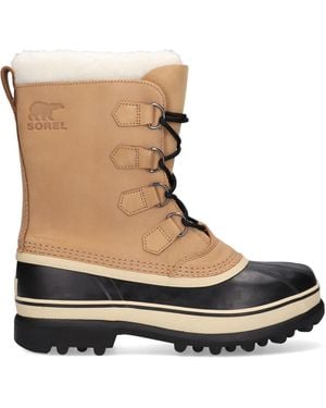 Sorel Schnürboots Caribou Herren - Schwarz