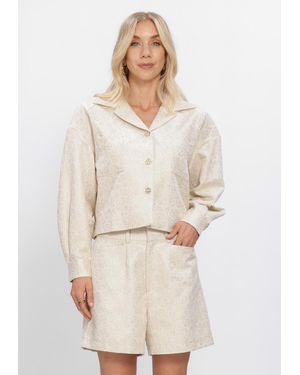 Amaya Amsterdam Damen Jacken Salia Jacket - Natur