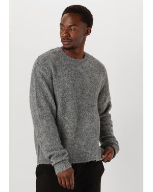 Woodbird Herren Pullover & Cardigans Wbkurt Loop Crew - Grau