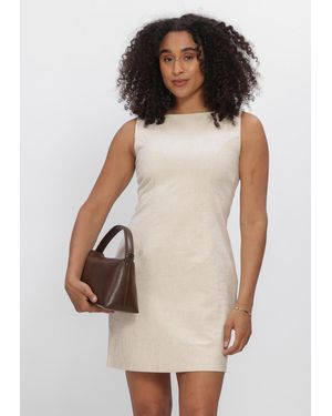 Neo Noir Damen Kleider Bruna Ramie Dress - Natur