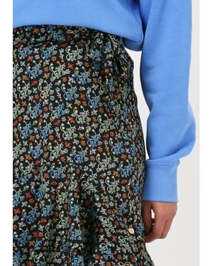 Scotch & Soda Minirock Printed Recycled Polyester Wra - Mehrfarbig
