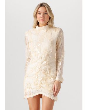 Second Female Damen Kleider Glimmer Dress - Natur