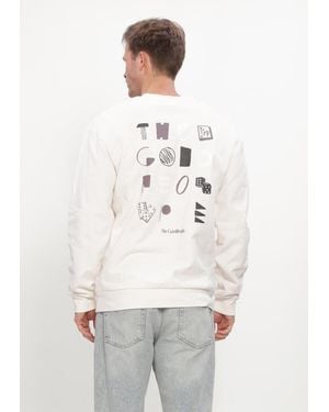 The Goodpeople Herren Pullover & Cardigans Lax - Weiß
