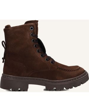 Nubikk Mädchen Boots Fae Bobbi Fur Jr - Braun