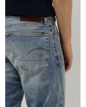 G-Star Straight Leg Jeans 3301 Regular Tapered - Blau