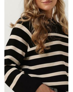 Object Pullover Objester Ls Knit Top Noos Damen - Schwarz