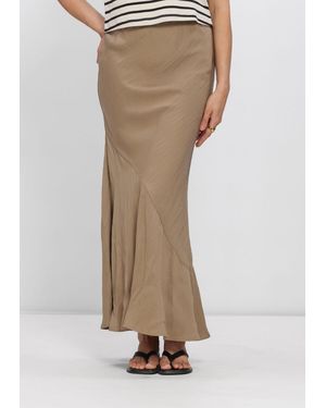 ROUGE EDIT Damen Röcke Rouetienne Hw Maxi Skirt - Mehrfarbig