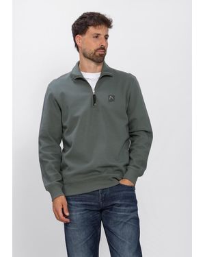 Chasin' Herren Pullover & Cardigans Ryden Zip-Up - Grau