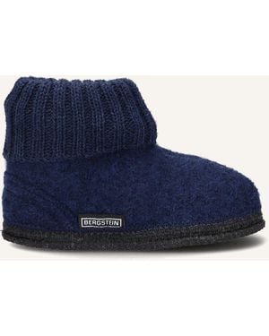Bergstein Mädchen Hausschuhe Cozy - Blau