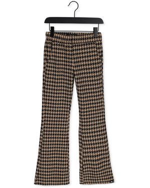 Rellix Schlaghose Fancy Flare Pants Pied De Poule Mädchen - Schwarz