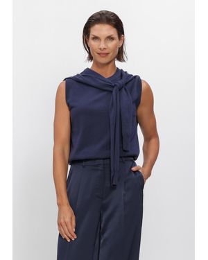 Dante6 Damen Tops & T-Shirts Fraya Double Layered Sweat - Blau