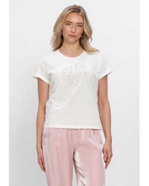 Nukus Damen Tops & T-Shirts Riuka Shirt - Weiß