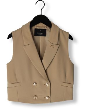 NIK & NIK Gilet Shay Blazer Mädchen - Braun