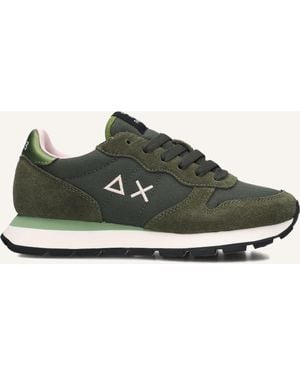Sun 68 Damen Sneaker Ally Solid Nylon - Schwarz
