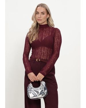 Ydence Damen Tops & T-Shirts Top Roberta - Rot
