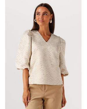 Nukus Damen Tops & T-Shirts Mirthe Top - Natur