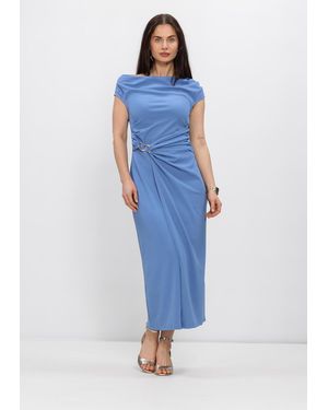 Freebird by Steven Damen Kleider F-Jer-Pes-Crepe-26-1 - Blau