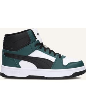 PUMA Jungen Sneaker Rebound Slam Mid Jr - Schwarz