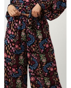 Harper & Yve Weite Hose Faye-Pa Damen - Blau