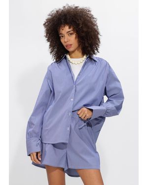 Notre-v Damen Blusen Nv-Hermelien - Blau