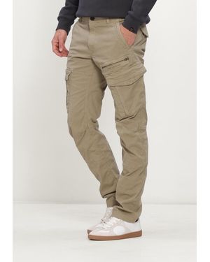 PME LEGEND Herren Hosen Nordrop Cargo 3.0 Stretch Twill - Natur