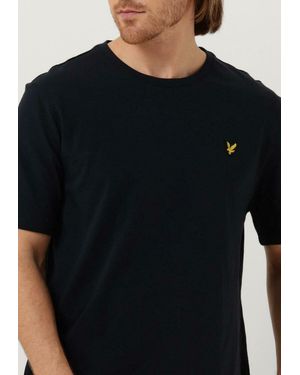 Lyle & Scott T-Shirt Slub T-Shirt Herren - Schwarz