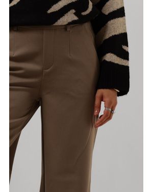 Object Weite Hose Objlisa Mw Wide Pant Noos Damen - Braun