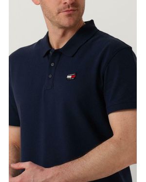 Tommy Hilfiger Polo-Shirt Tjm Clsc Xs Badge Polo Herren - Blau