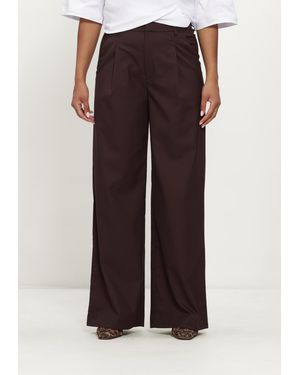 Gestuz Damen Hosen Gzpaula Mw Wide Pants - Schwarz