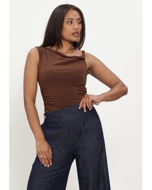 Josh V Damen Tops & T-Shirts Velia Top - Blau