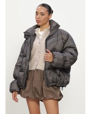 Modström Damen Jacken Odinmd Print Jacket - Grau