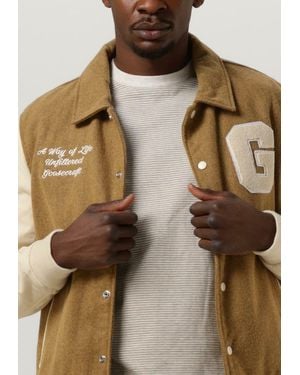 Goosecraft Jack Gc Varsity Jacket - Braun