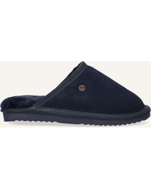 Warmbat Mädchen Hausschuhe Classic Kids - Blau