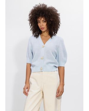 Notre-v Damen Pullover & Cardigans Nv-Hidy - Weiß