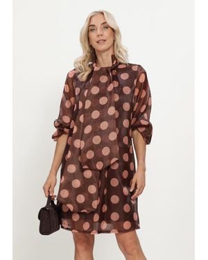 Ana Alcazar Damen Kleider 042234.3919 - Braun