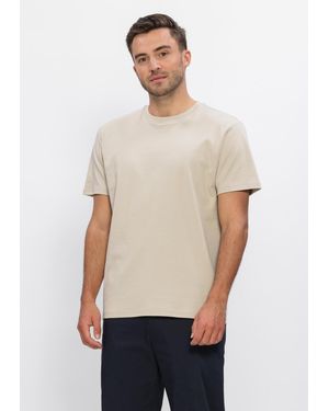 Pure Path Herren Polos & T-Shirts Essential Triangle Tee - Weiß