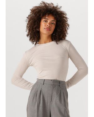WITHBLACK Damen Tops & T-Shirts Wbljosefine Ls Tee - Weiß
