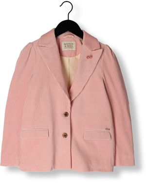 Scotch & Soda Blazer Single-Breasted Corduroy Blazer Mädchen - Pink