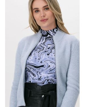 Envii Strickjacke Enbobo Ls Cardigan 5242 - Blau