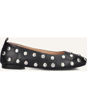 Stefano Lauran Damen Ballerinas 4669 - Schwarz