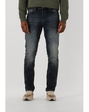 Pure Path Herren Jeans The Ryan Slim Fit Jeans - Blau