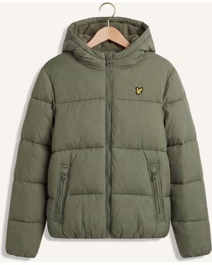 Lyle & Scott Jungen Jacken Fleece Lined Padded Jacket - Grün