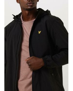 Lyle & Scott Jack Zip Through Hooded Jacket Herren - Schwarz
