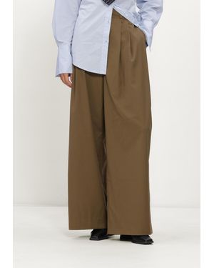 Gestuz Damen Hosen Gzolivia Hw Pants - Grün