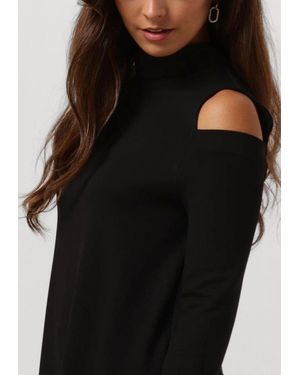 Ana Alcazar Midikleid 60s Dress Cut Out - Schwarz