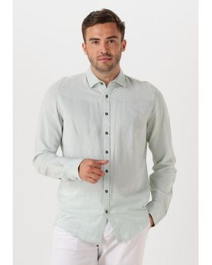 PME LEGEND Herren Hemden Long Sleeve Shirt Ctn/Linen - Grau