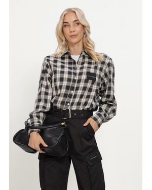 Haute L'Amitié Damen Blusen Early Haute Check Shirt - Mehrfarbig