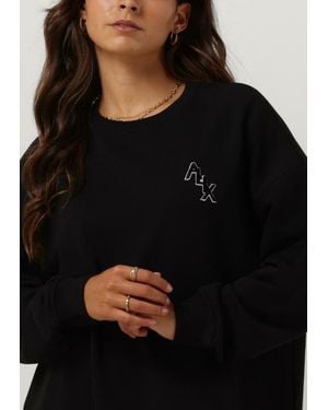 Alix The Label Sweatshirt Oversized Sweater Damen - Schwarz